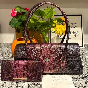 Brahmin Fig Jam Dayan and Ady Wallet